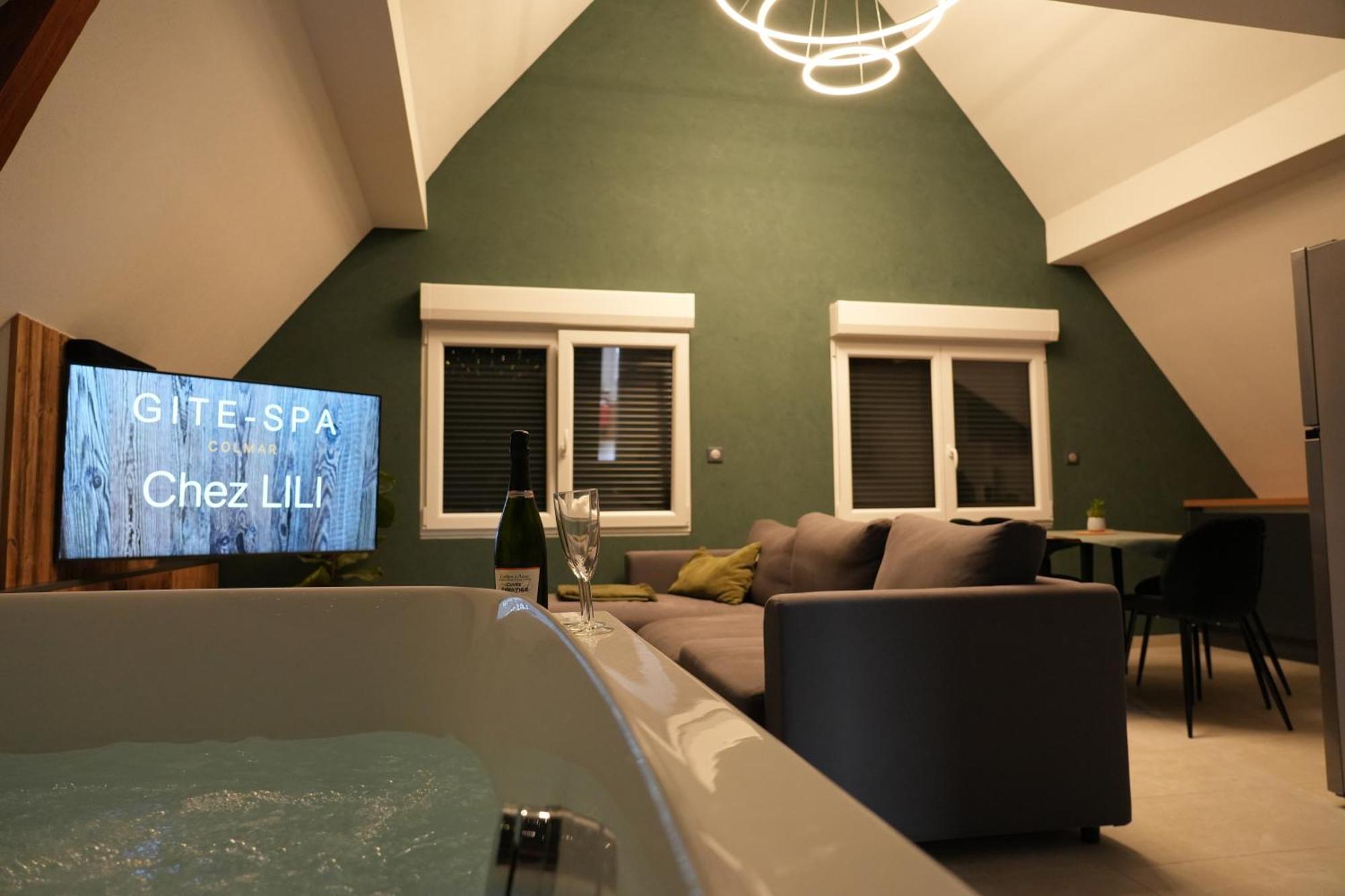 Gite Spa L'Atelier Emile - Spa Privatif - 5 Min Colmar Sainte-Croix-en-Plaine 外观 照片