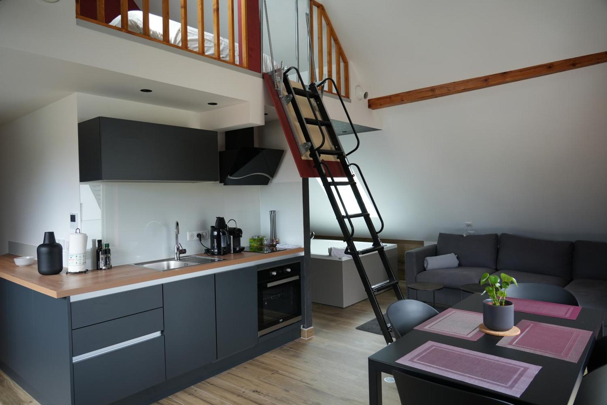 Gite Spa L'Atelier Emile - Spa Privatif - 5 Min Colmar Sainte-Croix-en-Plaine 客房 照片